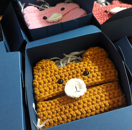 Teddy Bear Tissue Holder